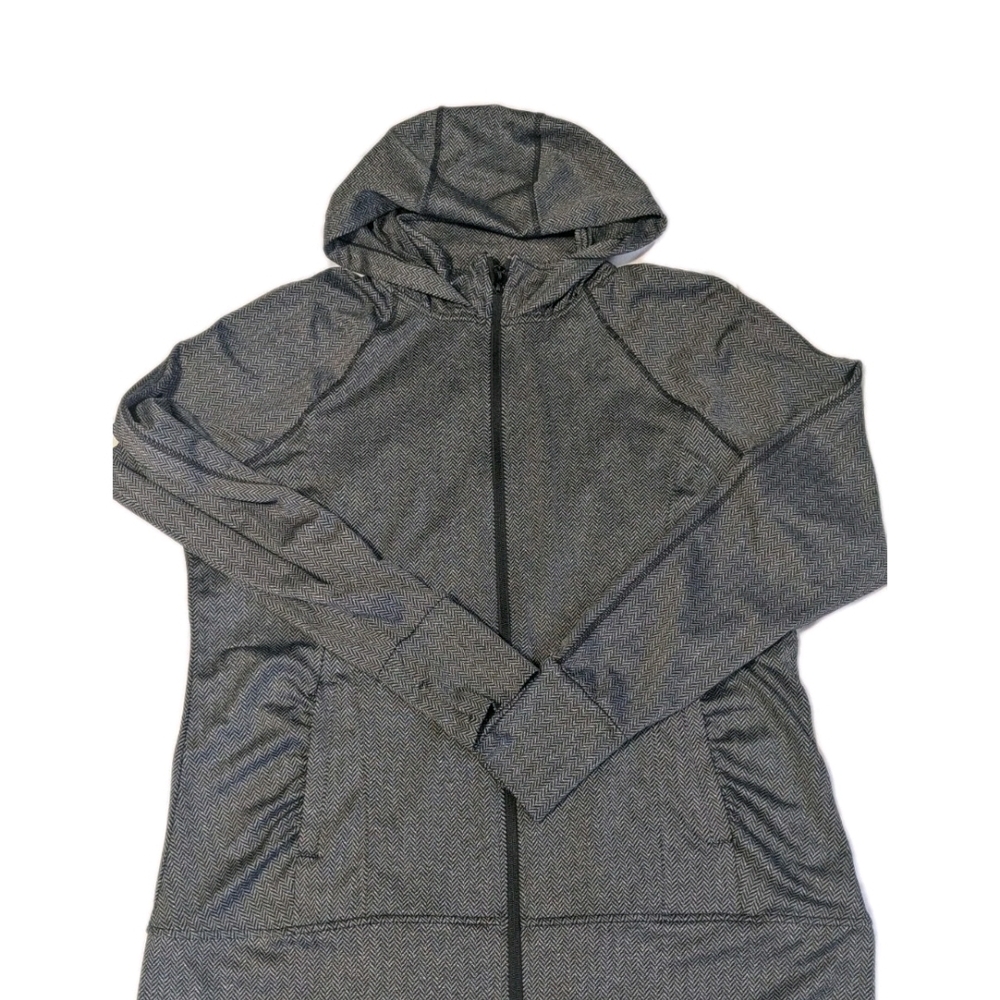 Men's Gray Hooded Jacket